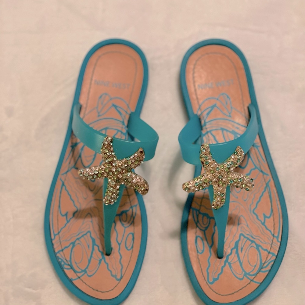 Nine West beach sandals